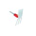 WOLF-Garten Mini-Hacke LN-M, multi-star(rot/gelb, 7cm)