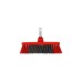 WOLF-Garten Terrassenbesen TB 350 M, multi-star(rot/grau, 35cm)