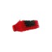 WOLF-Garten Terrassenbesen TB 350 M, multi-star(rot/grau, 35cm)