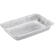 Weber Alu-Tropfschalen 6416, groß, 10 Stück(silber)