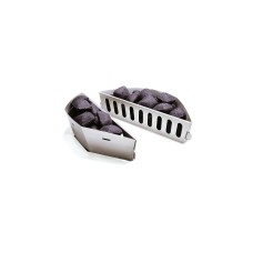 Weber Char Basket 7403, Kohlekorb(silber, 2er-Set)