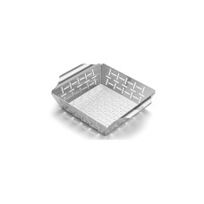 Weber Gemüse-Grillkorb Deluxe 6481, Gemüsekorb(edelstahl, klein)