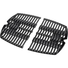 Weber Grillrost Set 7644, für Q 100- / 1000 Serie(2-teilig, Gusseisen)