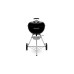 Weber Holzkohlegrill Original Kettle E-4710(schwarz, Ø 47cm, inkl. Deckelthermometer)