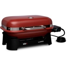 Weber Lumin Compact Elektrogrill(dunkelrot, 2.200 Watt)