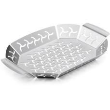 Weber Premium Gemüse-Grillkorb 6677, Gemüsekorb(edelstahl, klein)