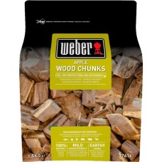Weber Wood Chunks Apfelholz 17616, Räucherchips(1,5kg)