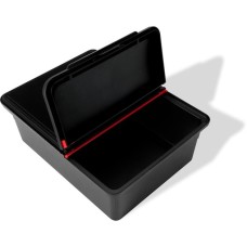 Weber Works Aufbewahrungsbehälter, einsetzbar in Seitentisch(schwarz, für SLATE GPD Premium Plancha)