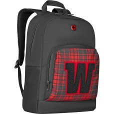 Wenger Crango, Rucksack(schwarz/dunkelrot, bis 40,6 cm (16"))