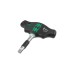 Wera 411 A RA Quergriff-Adapterschraubendreher mit Ratschenfunktion(schwarz/grün, 1/4