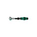 Wera 8100 SC 9 Zyklop Speed-Knarrensatz, zöllig, 28‑teilig, Werkzeug-Set(schwarz/grün, 1/2