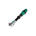 Wera 8100 SC 9 Zyklop Speed-Knarrensatz, zöllig, 28‑teilig, Werkzeug-Set(schwarz/grün, 1/2