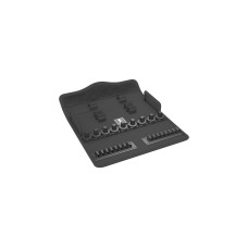 Wera 9462 Textile Box für 8003 Zyklop B 29, leer, Werkzeugbox(schwarz, für Knarren- und Steckschlüssel-Satz)