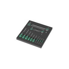 Wera 9712 Schaumstoffeinlage TORX HF Schraubendreher Set 1, 14‑teilig(schwarz/grau, in Schaumstoffeinlage für Werkstattwagen)