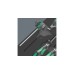 Wera 9713 Schaumstoffeinlage Hex Schraubendreher-Set 1, 12‑teilig(schwarz/grau, in Schaumstoffeinlage für Werkstattwagen)