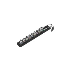 Wera Belt A1 Zyklop Steckschlüsseleinsatz-Satz, 1/4"(schwarz, 10-teilig, mit Haltefunktion)