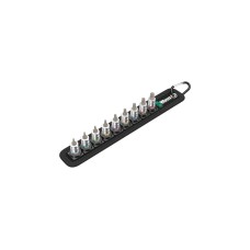 Wera Belt A3 TORX HF Zyklop Bitnuss-Satz, 9-teilig, Steckschlüssel(schwarz/silber, 1/4"-Antrieb)