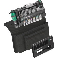 Wera Bicycle Set 3, Werkzeug-Set(schwarz/grün, inkl. Umschalt-Bitknarre, 1/4")