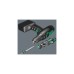 Wera Bit-Set Kraftform Kompakt 20 mit Tasche, Bit-Satz(schwarz/grün, inkl. Steckgriff und Verlängerung, 1/4