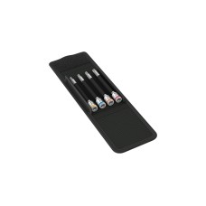 Wera Bitnuss-Satz 8767 A TORX HF 1 Zyklop, 4-teilig, Steckschlüssel(schwarz/silber, 1/4", in textiler Box)
