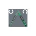 Wera Drehmomentschlüssel Safe-Torque A 1(schwarz/grün, 1/4