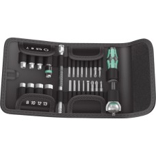 Wera Knarren-Satz Kraftform Kompakt Zyklop Speed, Werkzeug-Set(inkl. Knarre mit schwenkbarem Kopf, 1/4")