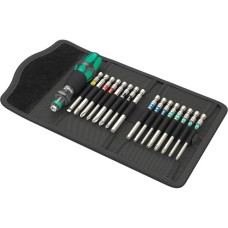 Wera Kraftform Kompakt 60 Tool Finder, 17-teilig, Steckschlüssel(schwarz/grün, farbcodiert)