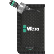 Wera Kraftform Kompakt Pistol RA 4, 13-teilig, Schraubendreher(schwarz/grün, mit Halfter zur Gürtelbefestigung)