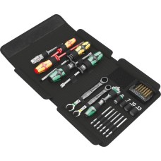 Wera Kraftform Kompakt SH 1 Sanitär / Heizung / Plumbkit, 25-teilig, Werkzeug-Set(schwarz, mit 1/4" Knarre Zyklop)