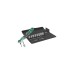Wera Safe-Torque A2 Set 1, 23‑teilig, Drehmomentschlüssel(schwarz/grün, 1/4
