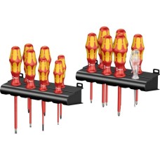 Wera Schraubendreher Satz Big Pack 100 VDE(rot/gelb, KraftformPlus, Lasertip, Spannungsprüfer)