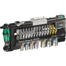Wera Tool-Check Plus, 39-teilig, Bit-Satz(schwarz, inkl. Bit-Ratsche und Steckgriff)