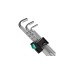 Wera Winkelschlüsselsatz 950 PKLS/9 SM, 9-teilig, Schraubendreher(chrom, mit Halteclip)