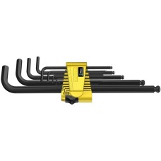 Wera Winkelschraubendreher-Satz 950/13 Hex-Plus Imperial 1, 13-teilig(schwarz, mit Halteclip)