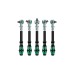 Wera Zyklop Speed-Knarrensatz 8100 SA 6, Werkzeug-Set(Speed-Knarre mit schwenkbarem Kopf, 1/4