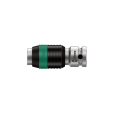 Wera Zyklop-Verbindungsteil 8784 A1,1/4", Adapter(chrom/schwarz, für 1/4" Sechskant-Bits)