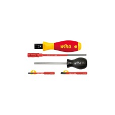 Wiha Drehmoment-Schraubendreher Set TorqueVario-S electric(rot/gelb, 5-teilig, 1 - 5Nm)