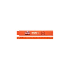 Wiha Elektriker-Gliedermaßstab Longlife, 2 Meter, Messlatte(orange)