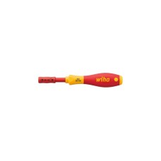 Wiha Schraubendreher-Bithalter SoftFinish electric slimVario(rot/gelb, für 6mm slimBits)