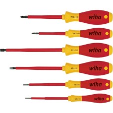 Wiha Schraubendreher-Set SoftFinish electric, 6-teilig(rot/gelb)