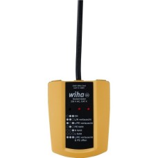 Wiha Steckdosentester 45220, 230 V AC, Messgerät(gelb/schwarz)