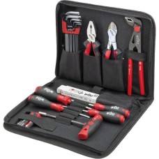 Wiha Werkzeug-Set Mechaniker(schwarz/rot, 32-teilig, mit Tasche)