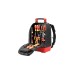 Wiha Werkzeugrucksack electric Set, Werkzeug-Set(schwarz/rot, 27-teilig, mit Rucksack)