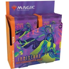 Wizards of the Coast Magic: The Gathering - Innistrad: Mitternachtsjagd Sammler-Booster Display deutsch, Sammelkarten