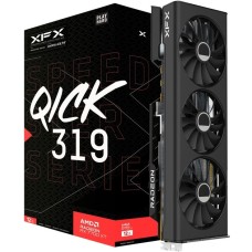XFX Radeon RX 7700 XT SPEEDSTER QICK319 BLACK Gaming, Grafikkarte(RDNA 3, GDDR6, 3x DisplayPort, 1x HDMI 2.1)