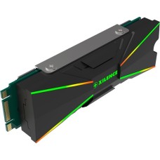 Xilence M2SSD.B.ARGB, Kühlkörper(schwarz, unterstützt M.2 2280 SSD)