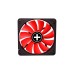 Xilence Performance C PWM Serie 140x140x25, Gehäuselüfter(schwarz/rot)