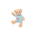 ZAPF Creation BABY born® Bär blau, Kuscheltier(offene Verpackung)