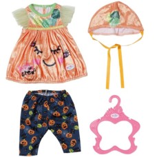 ZAPF Creation BABY born® Halloween Kürbiskleid, Puppenzubehör(43 cm)