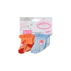ZAPF Creation Baby Annabell® Socken 2er-Pack, Puppenzubehör(sortierter Artikel, 43 cm, zwei Paar)